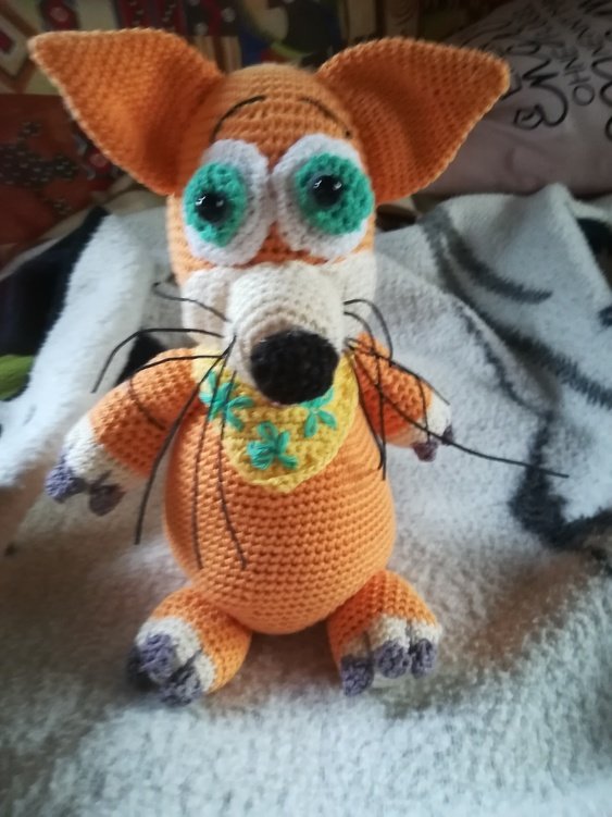 Red fox and goslings - Crochet Pattern from Diana´s kleiner Häkelshop