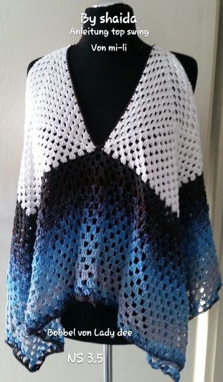 Top granny-swing, Oversize-Unisize