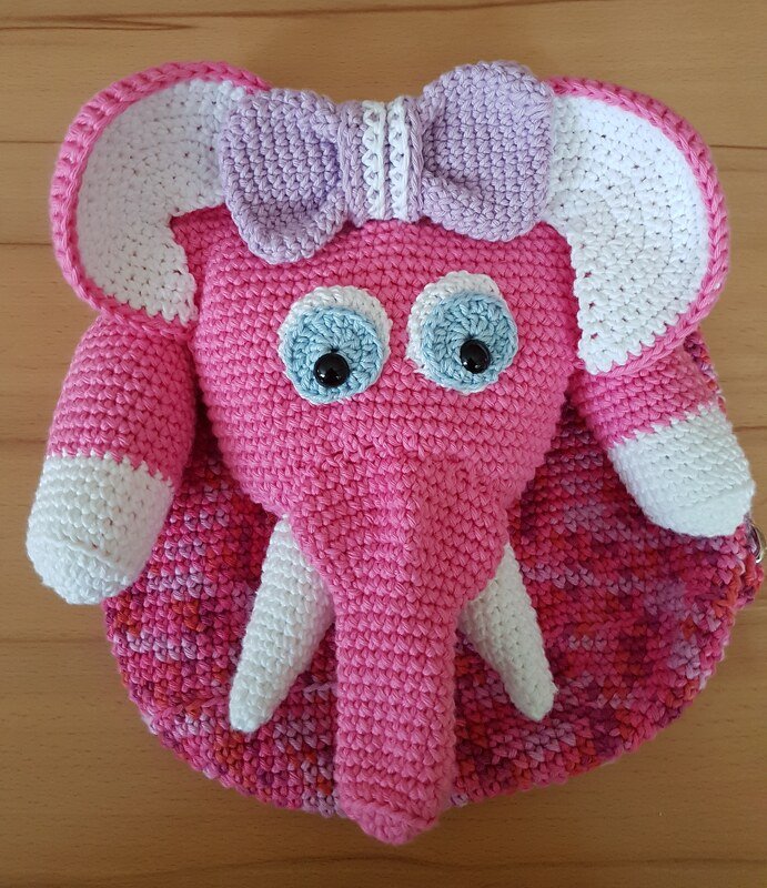 Kinderrucksack &quot;Elefant&quot;, Gr. 26 x 30 cm