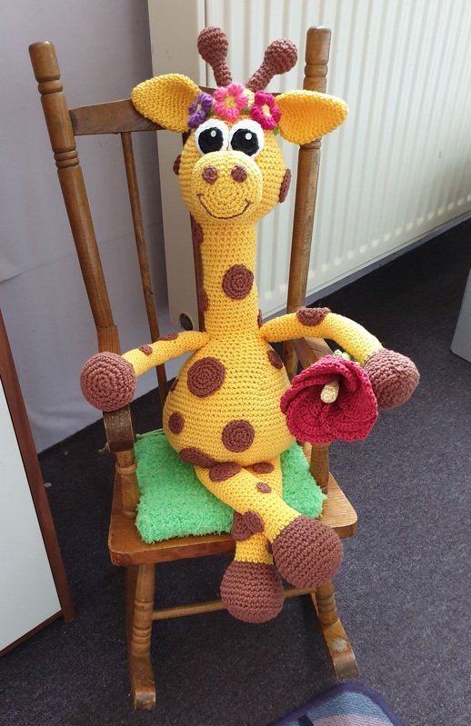 Häkelanleitung Giraffe &quot;Raffi&quot;