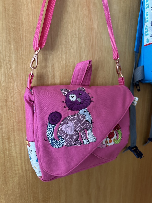 Kindergartentasche nähen - Schnittmuster und Nähanleitung