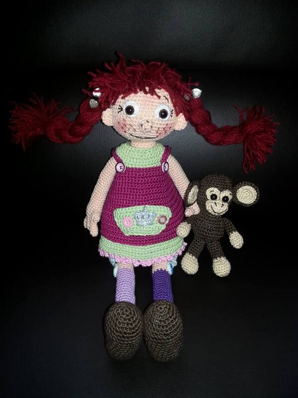Häkelanleitung Puppe Lottchen