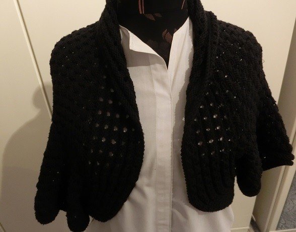 Strickanleitung Bolero / Seelenwärmer, Größen 34 - 52