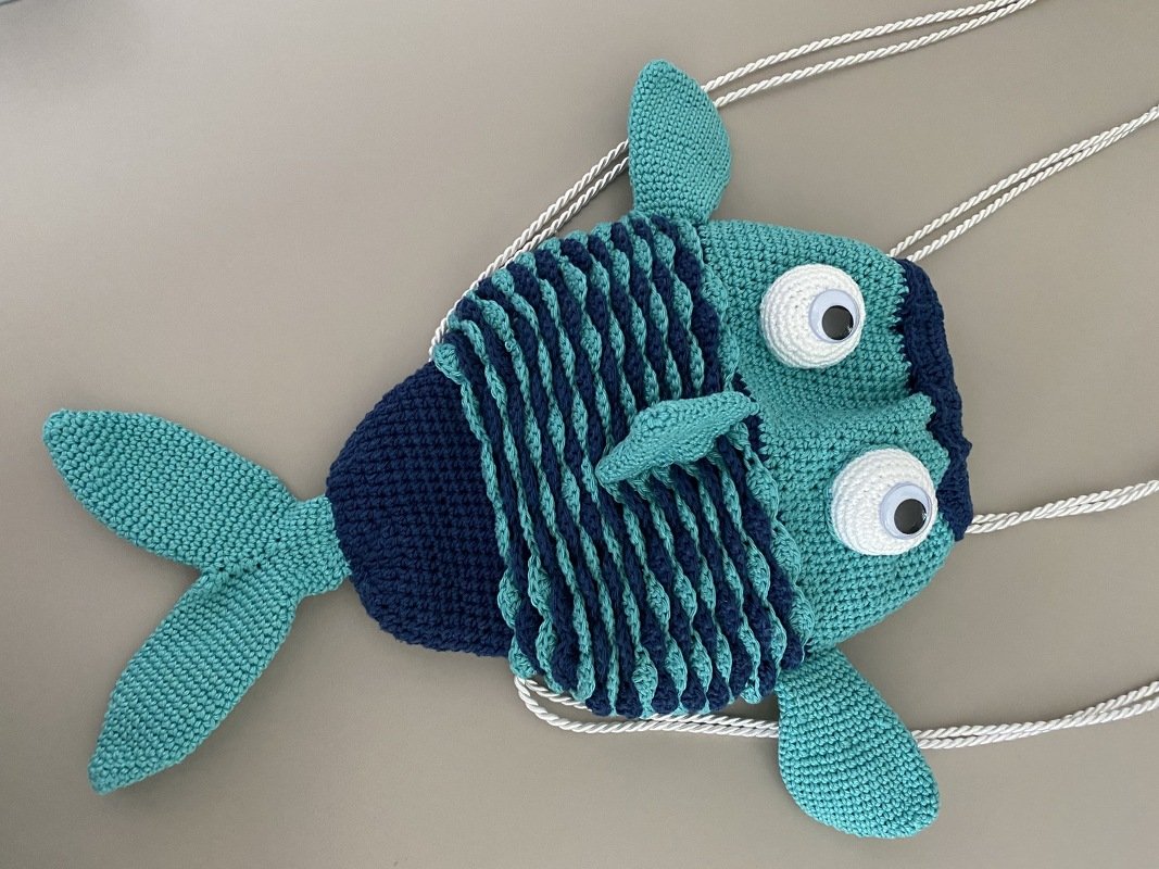 Rucksack &quot;Big Fisch&quot; (2 Größen)