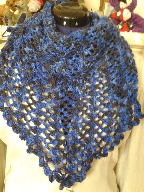 Häkelanleitung Dreieckstuch "Sommergefühle"