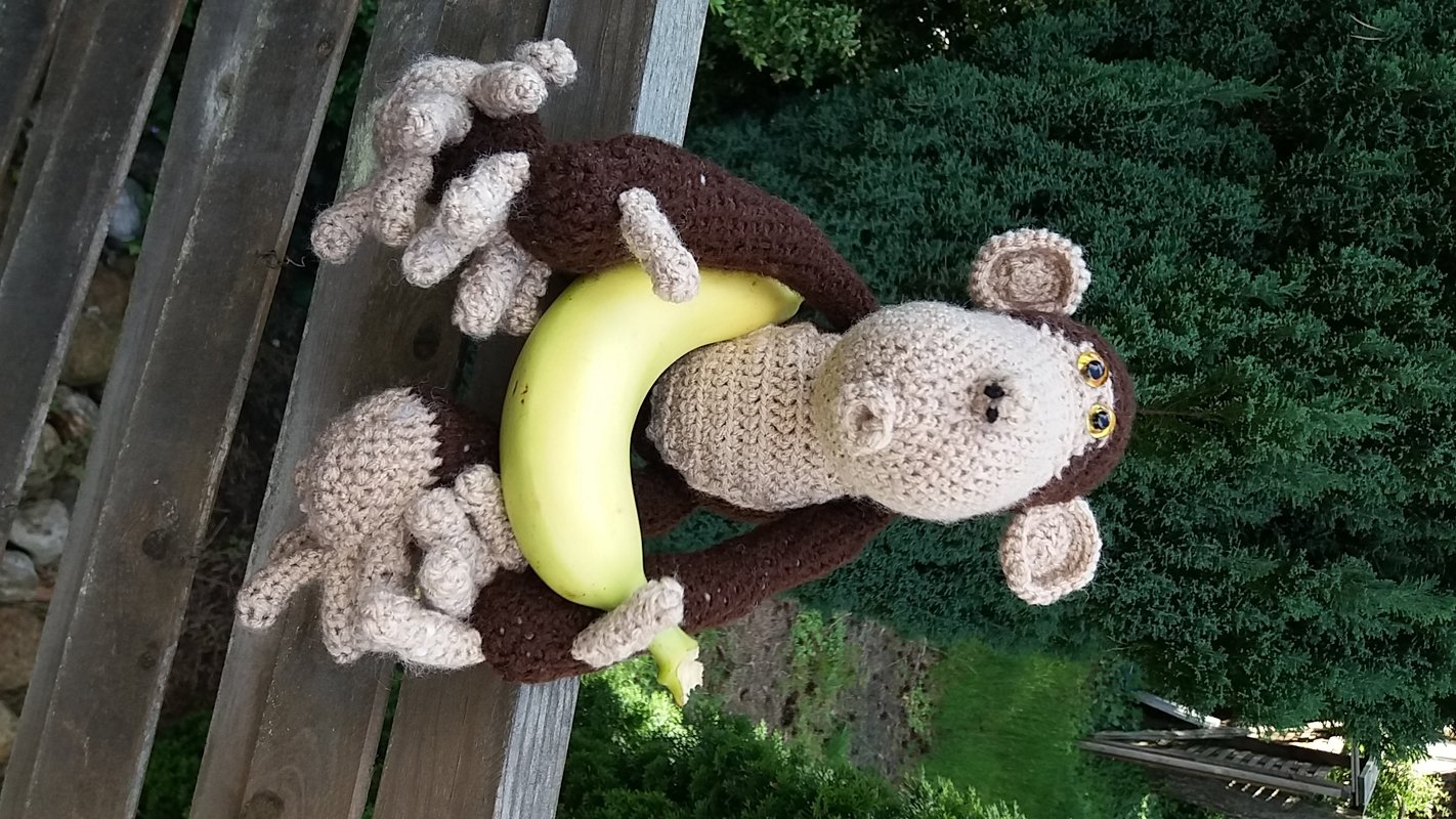 Häkelanleitung Affe Alfredo