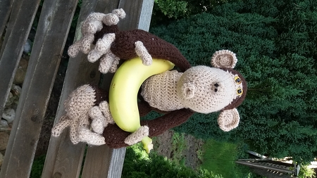 Häkelanleitung Affe Alfredo