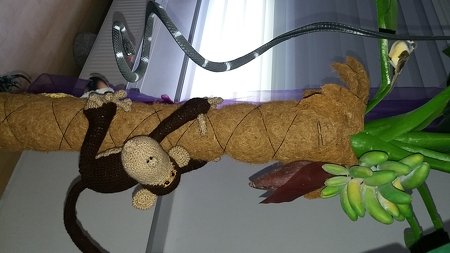 Häkelanleitung Affe Alfredo