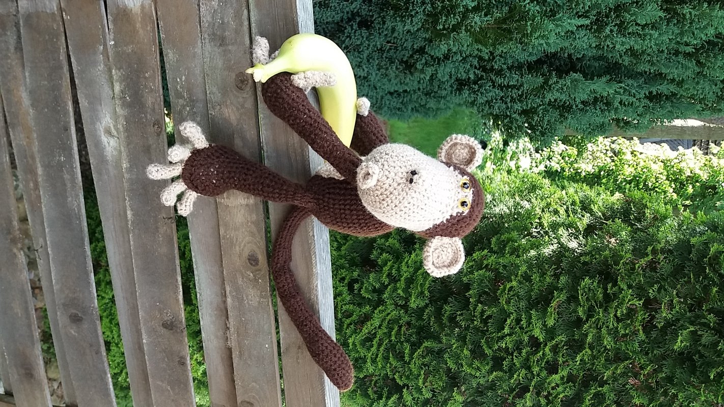 Häkelanleitung Affe Alfredo