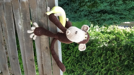 Häkelanleitung Affe Alfredo