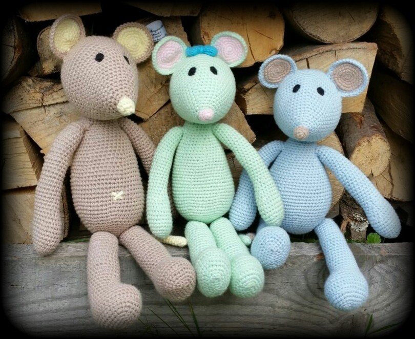 Häkelanleitung Herzhase