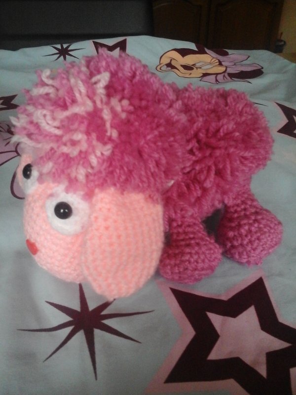 Häkelanleitung,Schäfchen Lilly, PDF