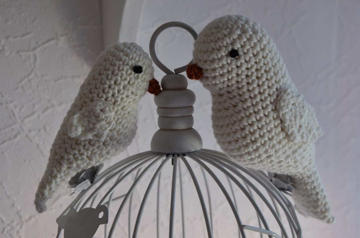 Kranz &quot;Liebe&quot; &amp; Hochzeitstauben, 2 Var.