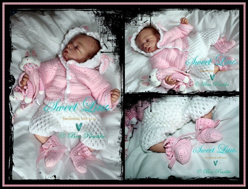 E-Book Häkelanleitung Baby Lämmchen Overall / Jumpsuit