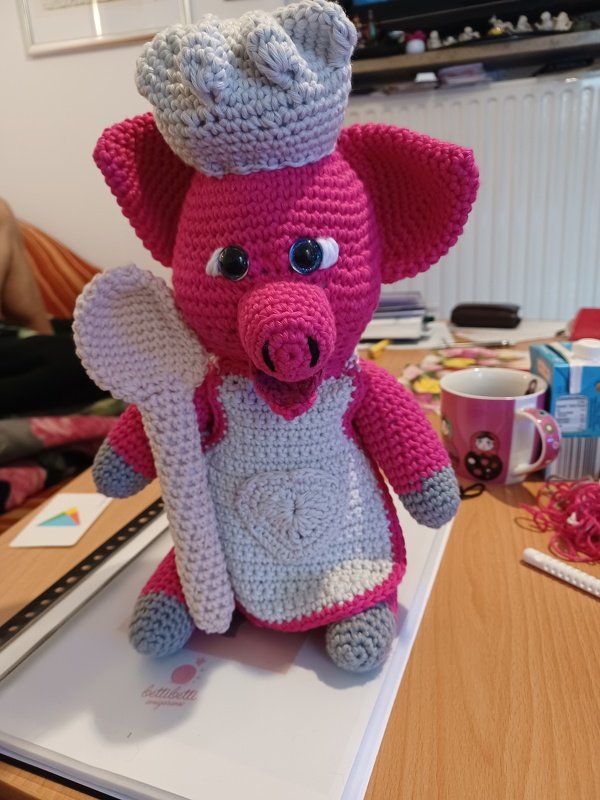 Häkelanleitung: Koch Luigi