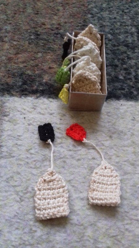 Häkelanleitung Teebeutel