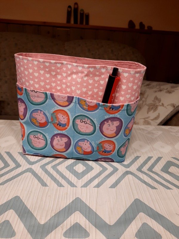 Nähanleitung kleiner Taschenorganizer