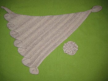 Hat Super geklappt, habe mit doppelem Faden gearbeitet. :)  Nachgehäkelt habe ich mit Regia Sockenwolle von Schachenmayr Regia Denim Look Color 4-fädig 100g~420m.