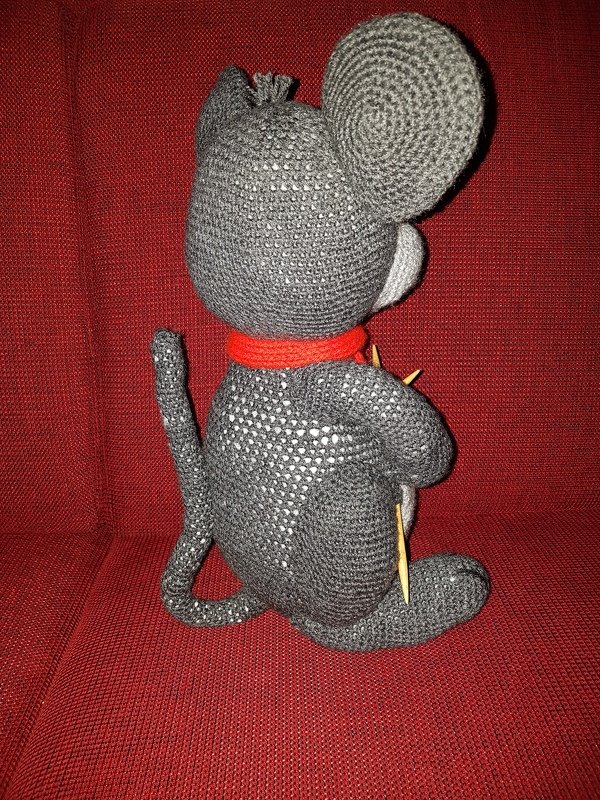 Häkelanleitung Lola, die Maus