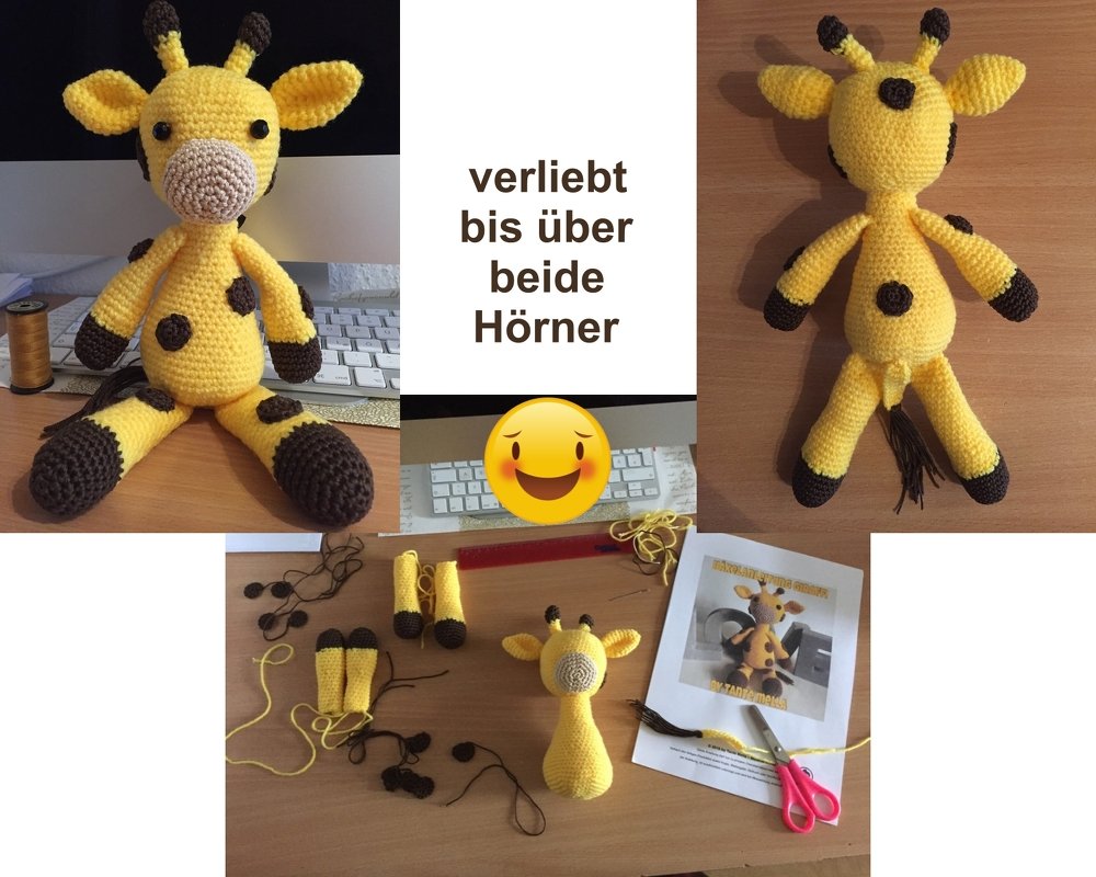 Häkelanleitung Giraffi