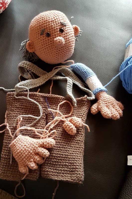 Häkelanleitung Opa Karlchen