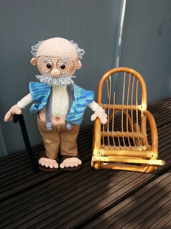 Häkelanleitung Opa Karlchen