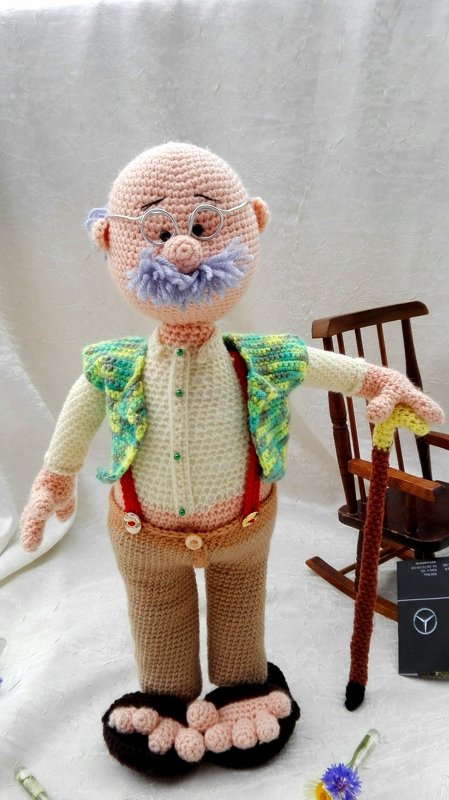 Häkelanleitung Opa Karlchen