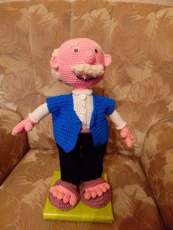 Mein 2. Opa ist der Werner. Nach einer tollen Anleitung ein tolles Geschenk zum 70. Geburtstag geworden.