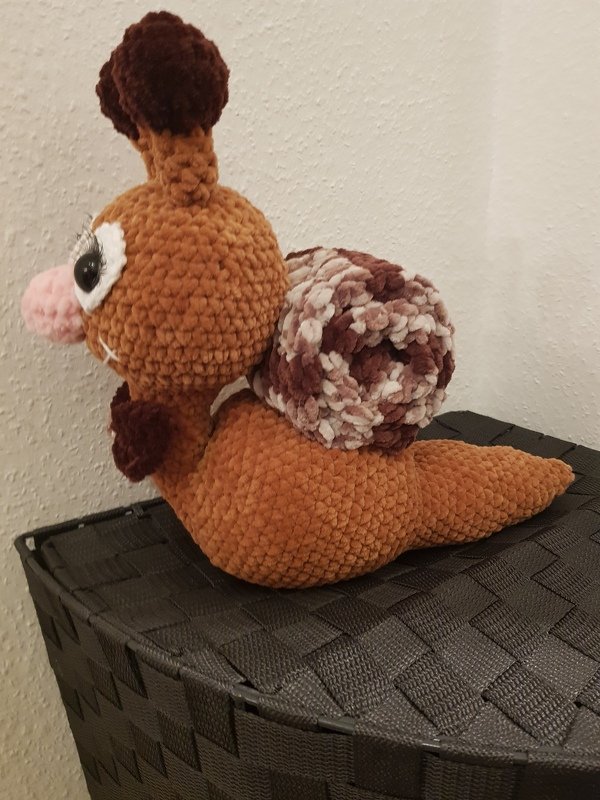 Häkelanleitung, Schnecki Schneck &amp; Marieni