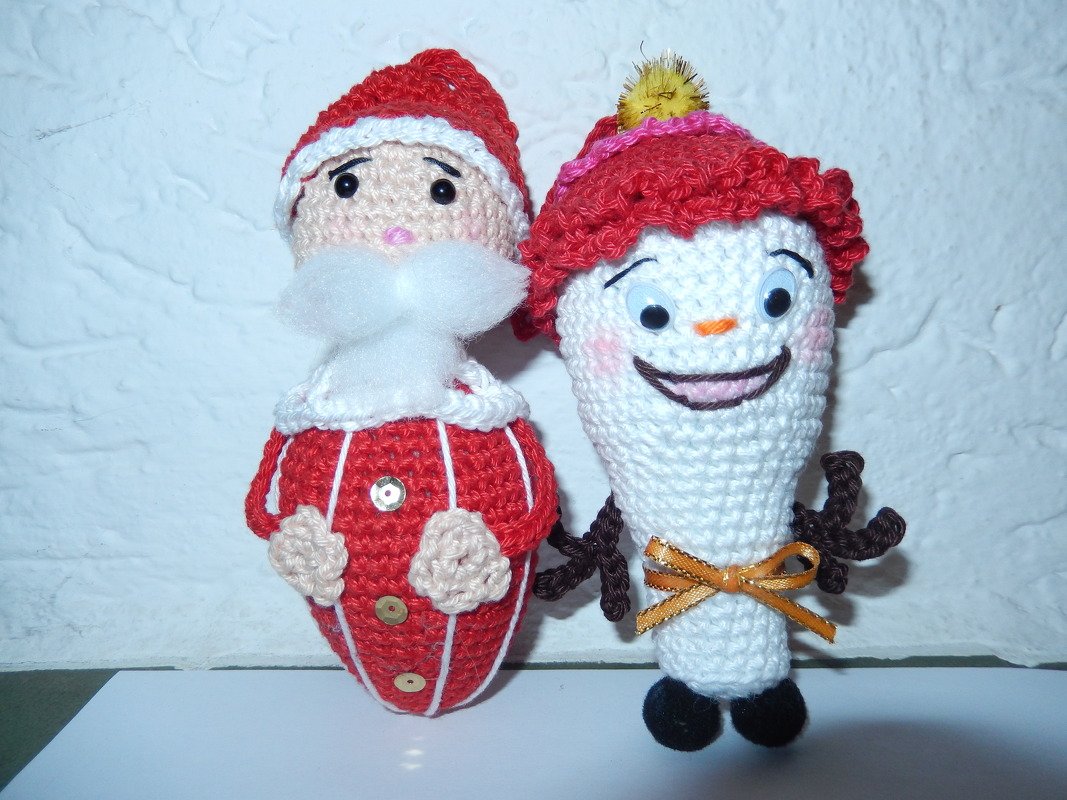 Anleitung Amigurumi " Mini Schneemann " 8 cm Groß