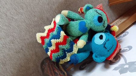 "Gute Nacht" Teddybär mit Kuscheldecke 
