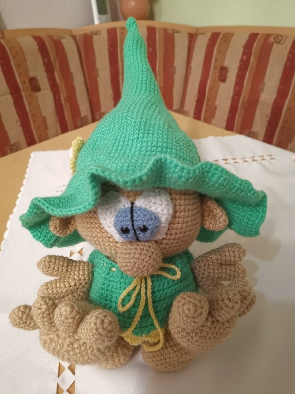 Häkelanleitung Doppelpack " Elfe Glöckchen und Kobold", Amigurumi