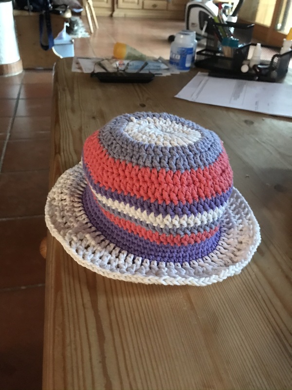 Babyjacke mit Sommerhut "Hippie"