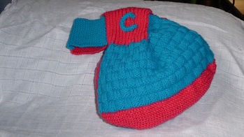 Ein witziges Teil und vergnüglich zum Stricken.