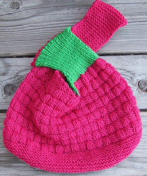 Knitting Pattern - Japanese Knot Purse - No.147E
