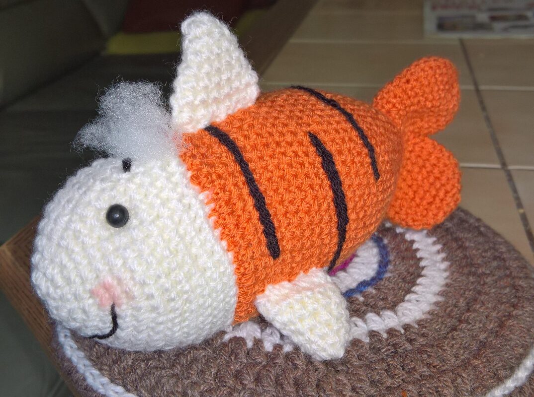 Pünktchen der Fisch -- Häkelanleitung von / Haekelkeks®