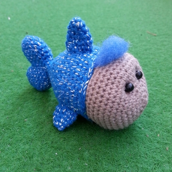 Anleitung ist super und der süße Fisch war leicht nachzuarbeiten.