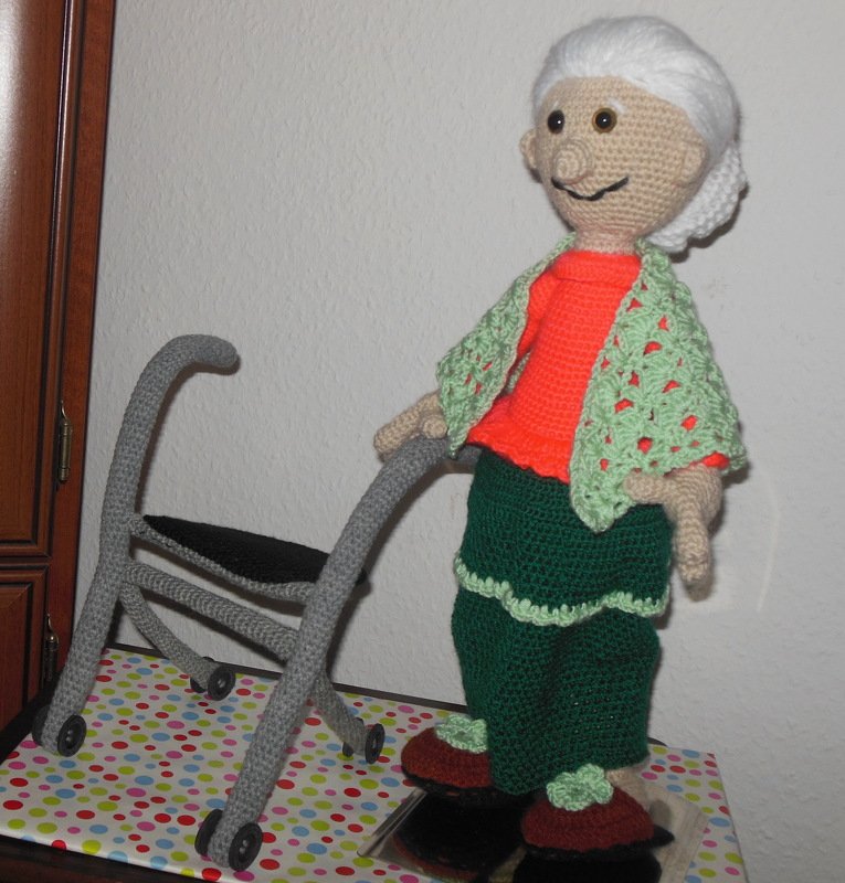 Häkelanleitung Oma Silvia