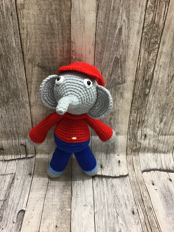 Elefant Benni Häkelanleitung