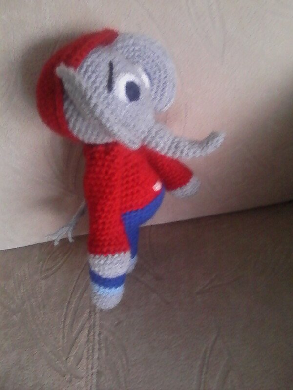 Elefant Benni Häkelanleitung