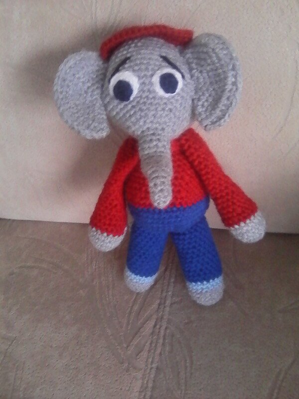 Elefant Benni Häkelanleitung