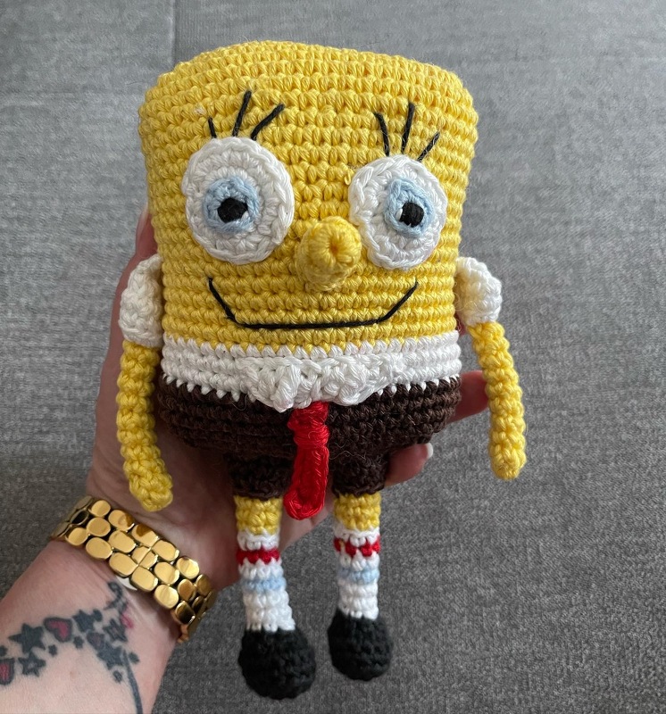 Häkelanleitung SpongeBob