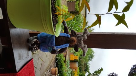 Häkelanleitung Elmar + Erika Elch