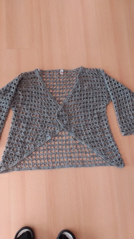 Häkelanleitung Cardigan &quot;8 Möglichkeiten&quot;, Gr. S-XXL