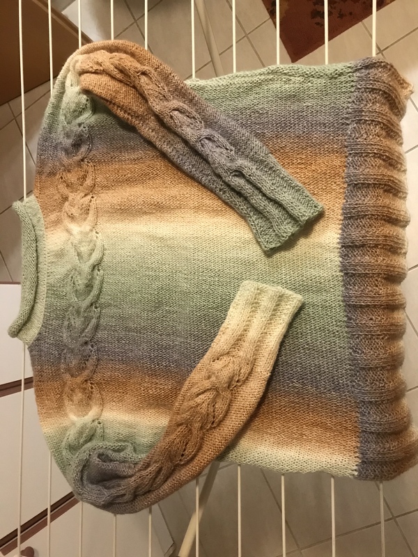 Pulli "Ambre",  Strickanleitung für Größe 36 - 46