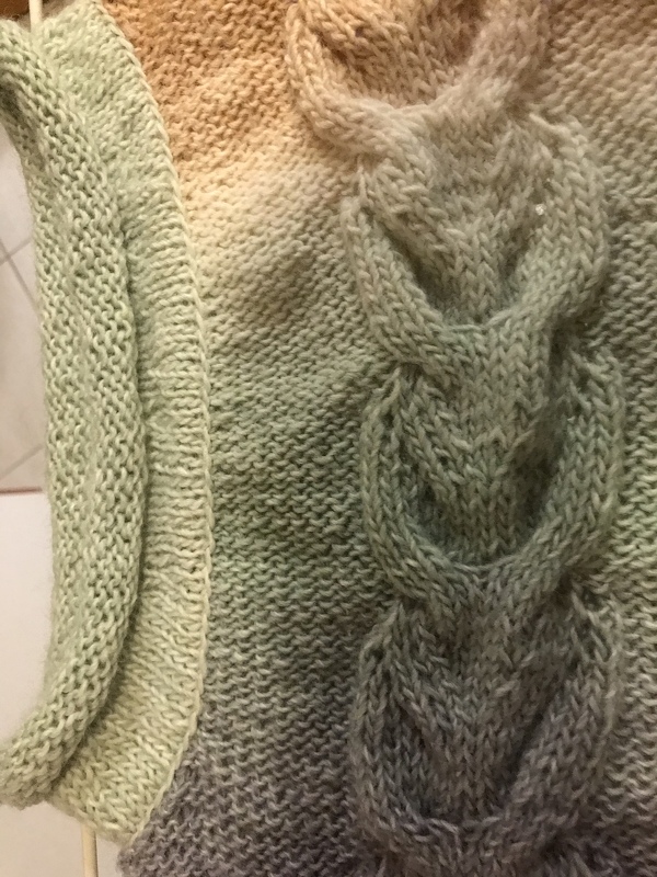 Pulli "Ambre",  Strickanleitung für Größe 36 - 46