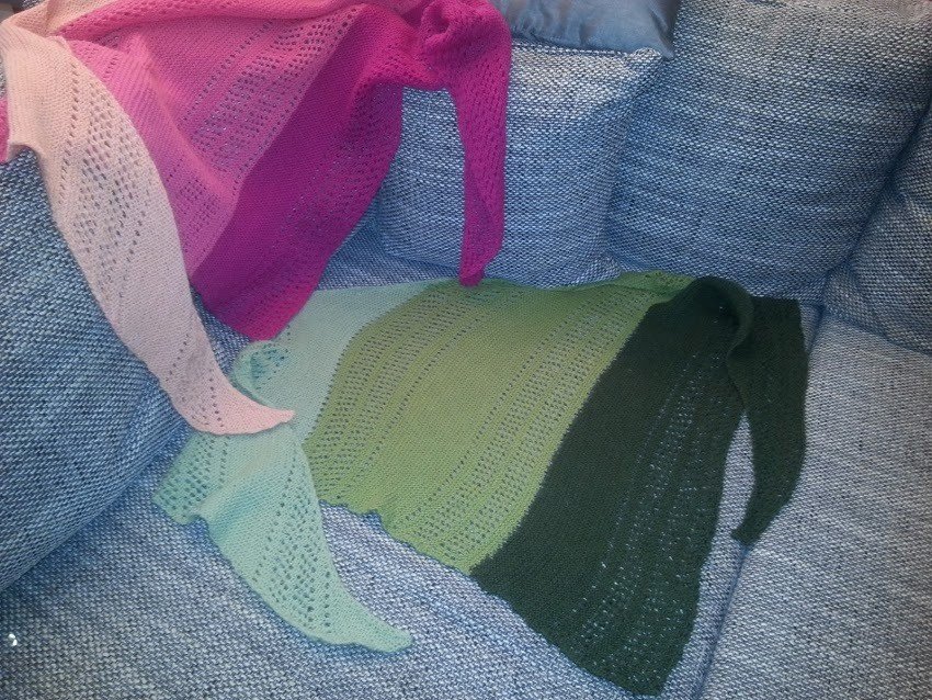 Tuch &quot;Sahara&quot; gestrickt