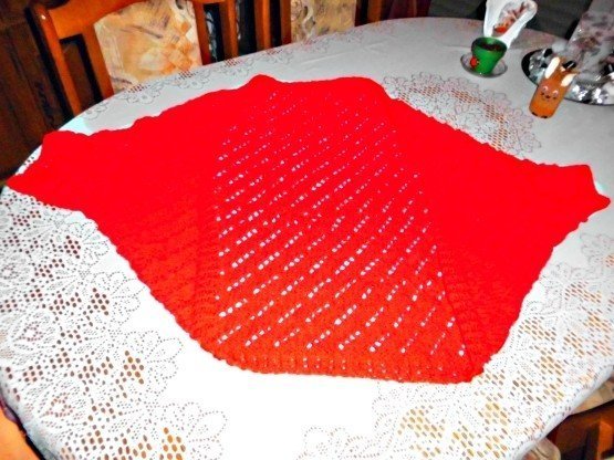 Seelenwärmer - Shrug - Ärmelschal gestrickt