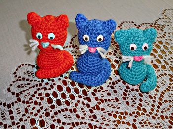 Meine ersten drei Kätzchen.