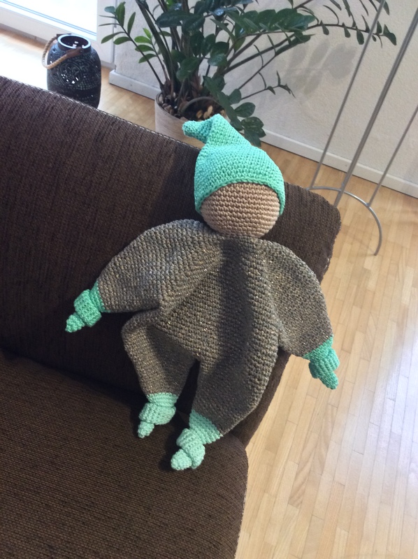 Häkelanleitung, 'Knuddelchen' Schmusepüppchen für kleine Zwerge